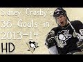 Sidney Crosby's 36 Goals in 2013-14 (HD)