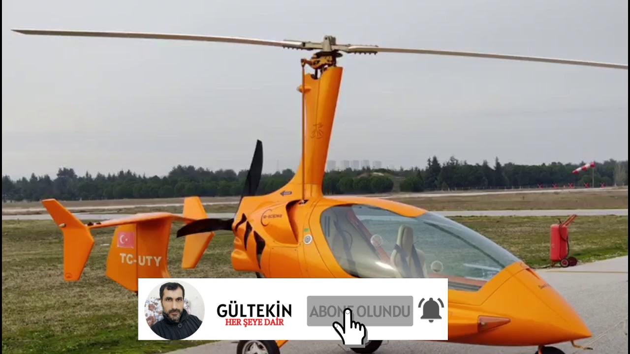 GYROCOPTER EĞİTİM UÇUŞU(GYROCOPTER TRAINING FLIGHT) gyrocopter bursa