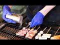 Japanese Street Food - Yakitori          屋台　焼き鳥　烤雞肉串　포장 마차 꼬치 구이