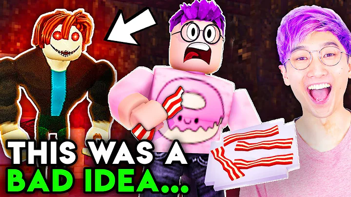 Can You ESCAPE BAKON While EATING BACON!? (SCARY R...