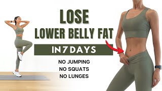 Lose Lower Belly Fat In 7 Days30 Min Non-Stop Standing Abs Workout - No Squat No Lunge No Jumping