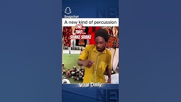 Thumbnail of new kind of percussion. One two shake shake. #Percussion #trentbedding #One #Two #Shake #ShakeShake