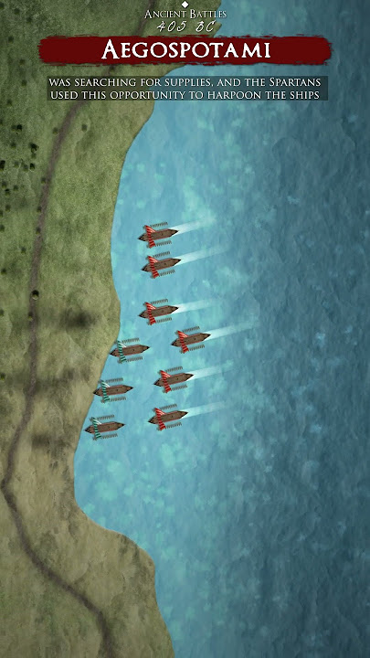 Aegospotami 405 BC #shorts #athens #peloponnese #peloponnesianwar #military #tactical #fypシ゚ #fyp