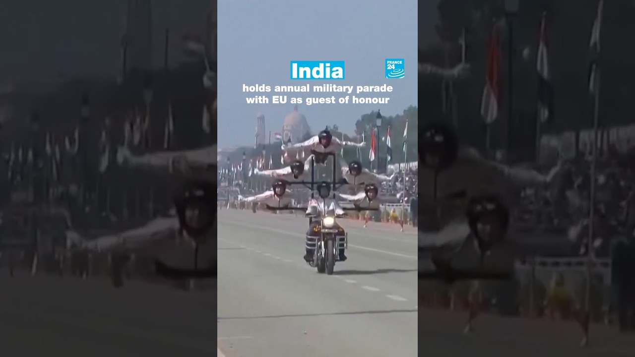 India holds annual military parade with EU leaders as its guests of honour • FRANCE 24 English