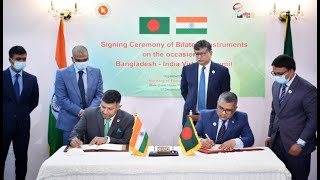 Bangladesh and India sign seven agreements