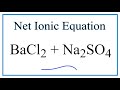 Net Ionic Equations and Spectator Ions