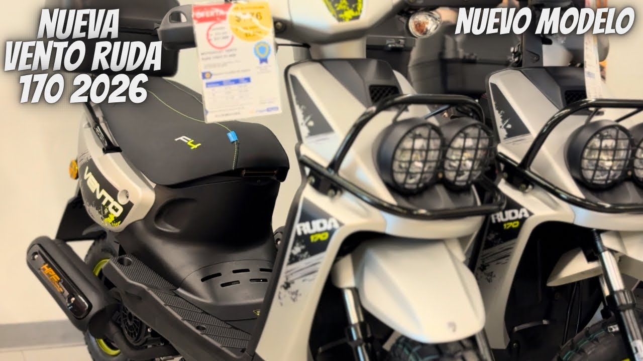 Nueva Vento Ruda 170 2026😱 // ¿Vale la Pena Comprarla?😬 // Nuevo Modelo ...