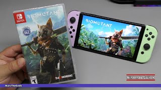 Biomutant Unboxing &amp; Gameplay on Nintendo Switch