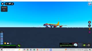 Boeing 367-80 (Not a 707, check description) barrel roll in Roblox Plane Crazy
