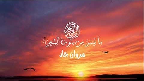 تلاوة خاشعة مبكية من سورة الشعراء قران كريم بصوت جميل جدا