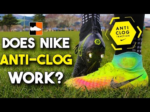 Does Anti-Clog Traction Work? Nike Boots Test - YouTube