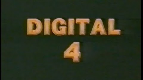 Digital Part 4 -Training Video 1995
