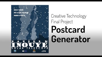 Creative Technologies   Final Project Proposal