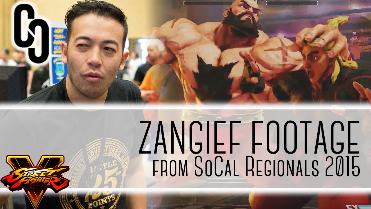 Street Fighter V - Zangief footage from SCR 2015