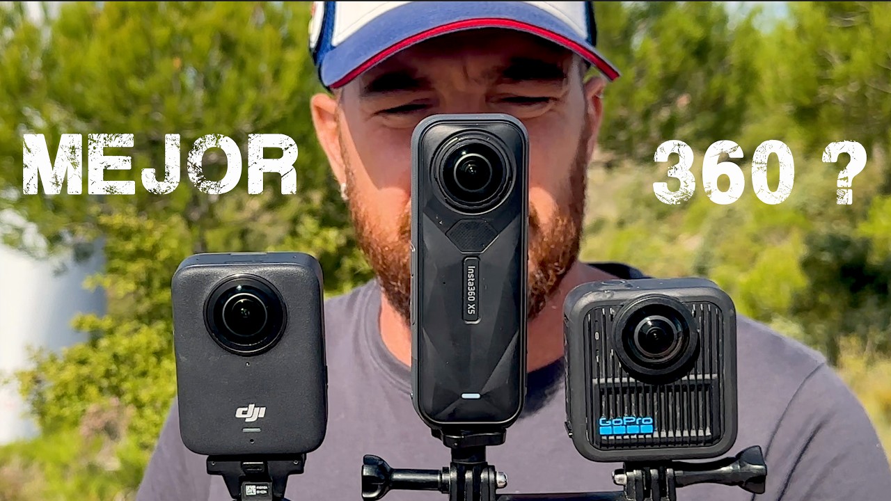 COMPARATIVA 360 a FONDO!!! GoPro - DJI - Insta360! (Max 2, Osmo 360, X5)