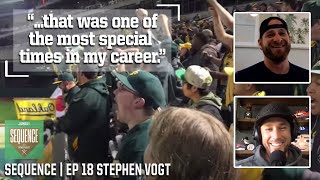 Stephen Vogt says A's fans are some of the most dedicated in baseball