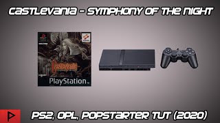 PS2 Popstarter USB Tutorial - Castlevania Symphony of the Night (2020) screenshot 3