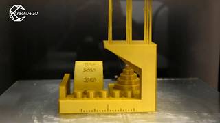 Creativity Elf CoreXY 3D Printer Autodesk Kickstarter test print