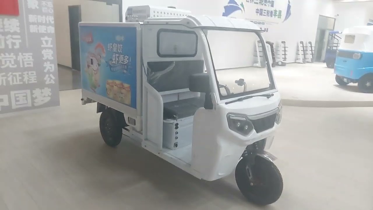 Jolmolangma small size electric ice cream tricycle/refrigerated tricycle