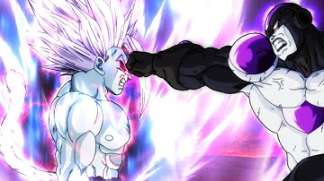 Gohan beast full vs Dark Frieza Full Power  - FULL COMPLETE ANIMATION - Sub English (1080p HD)