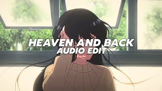 heaven and back || chase atlantic [edit audio]