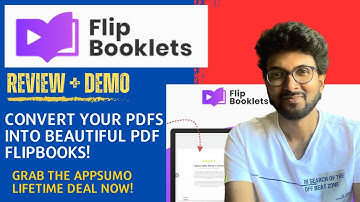 FlipBooklets Review + Demo – Convert your PDFs into beautiful PDF FlipBooks in seconds!