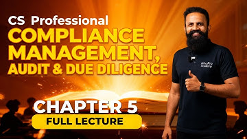 CS Professional | CMADD Chapter 5 by CS Sai | ArivuPro – One Lecture for Total Understanding!