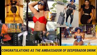DANCED NAKED? THE NEW AMBASSADOR OF DESPERADO DRINK/DESTINY ETIKO