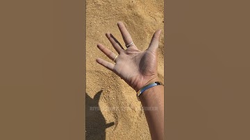 Sand test in field -QUALITY CHECK AT SITE [SAND FIELD TEST] #fieldtest #sand #quality #ideas #shorts