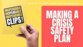 How to Make a Crisis Safety Plan