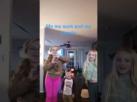 Me my aunt and my cousin - YouTube