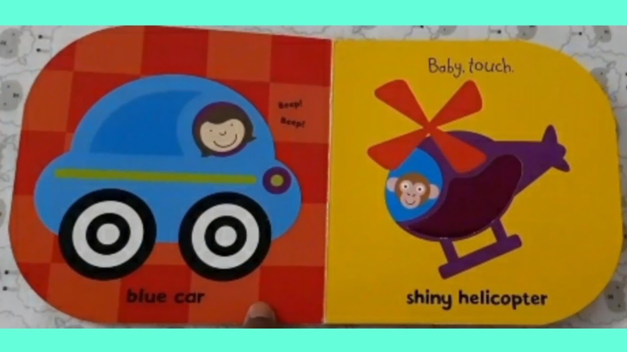 Ladybird Baby Touch Car Book. Touch And Feel Book. YouTube