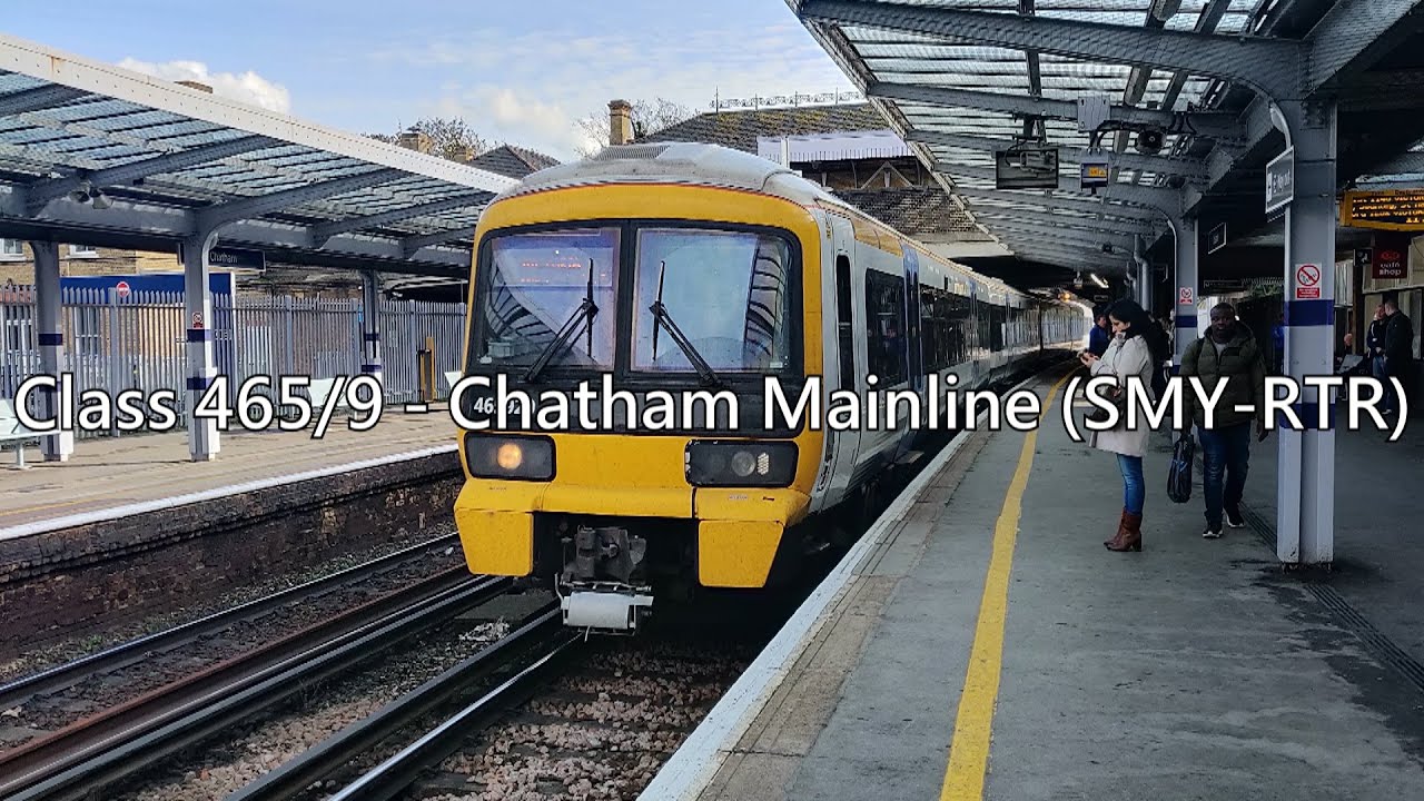 20 minutes of class 465/9 thrash