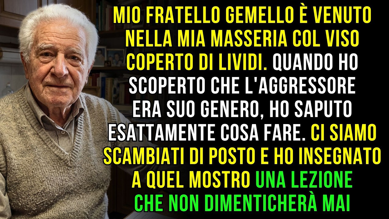 Ho Preso il Posto di Mio Fratello Gemello Ferito e Insieme Abbiamo Punito Suo Genro Violento