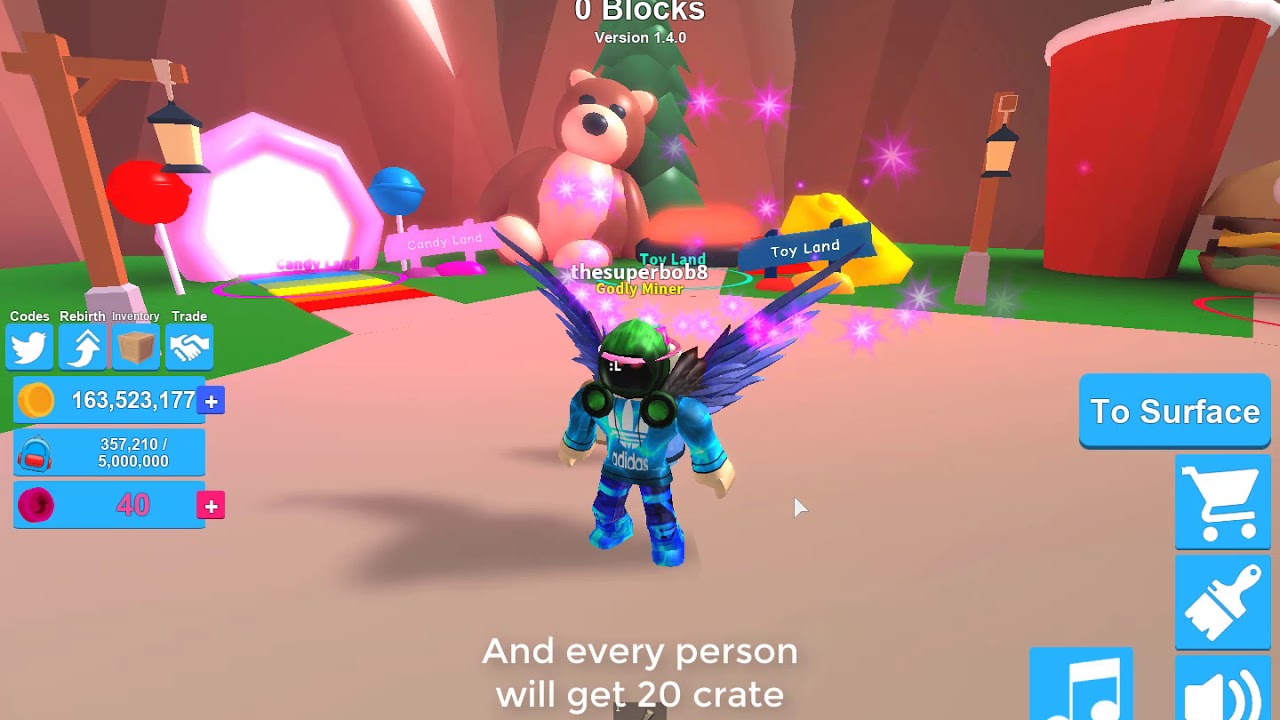 Mining simulator crates and eggs  giveaway!