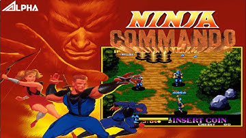 Ninja Commando Arcade longplay