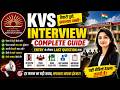KVS PRT Interview Preparation 2026 | Demo Teaching & SRT Questions | Full Masterclass