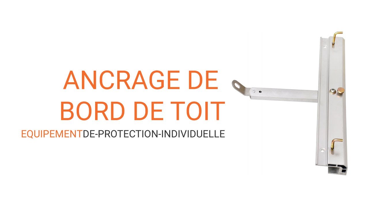 Ancrage bord de toit | EPI