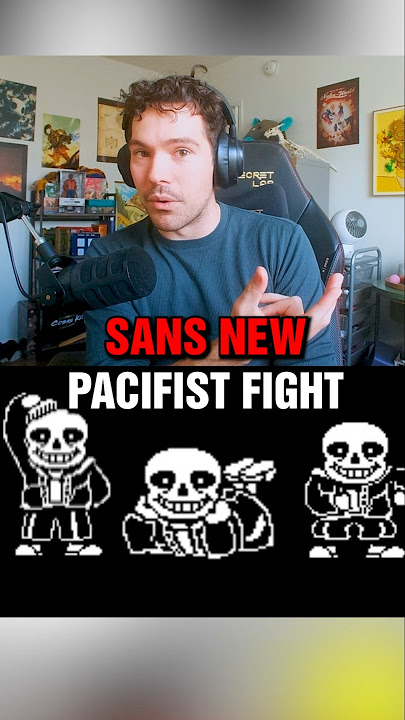 Sans Gets a Pacifist Fight in Undertale