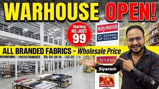 Raymond Fabric Biggest Wholesaler !! Buy Direct from authorised Wholesaler Supplier 