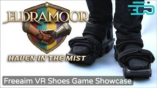 Playing Eldramoor (VRMMO, Alpha Version) with Motorized Shoes!