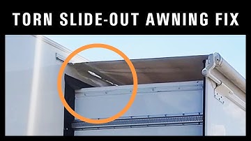RV Slide Out Topper Awning Repair/Replacement - Solera/Lippert