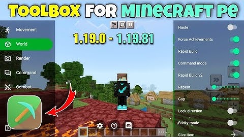 ToolBox For Minecraft Pe 1.19.81 | ToolBox For Mcpe 1.19.81 | PLAYSPHERE