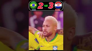 Croatia vs Brazil | FIFA World Cup 2022 Highlights #shorts #shortsviral #wolrdcup #neymar