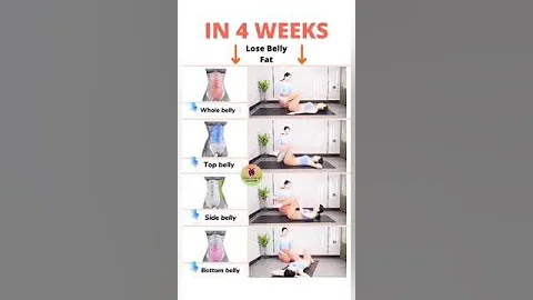 30 minutes Before Bed  EASY EXERCISE TO LOSE BELLY FAT FAST IN 4 WEEKS _#weightloss _#thinbody