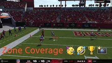 Against zone coverage
