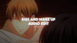 Kiss And Make Up - Dua Lipa \& BLACKPINK | Audio Edit
