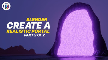 Creating A Realistic Minecraft Nether Portal in Blender 2.9 - Part 2 of 2 | TutsByKai