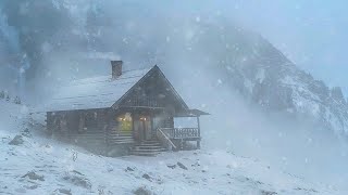 Freezing Blizzard Winter Storm & Wind Sounds for Sleeping┇Heavy Howling Wind & Fierce Blowing Snow