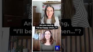 Are you saying, “I’ll Be Happy When…”? #FeelingBehindInLife  #ArrivalFallacy #SocietysTimeline